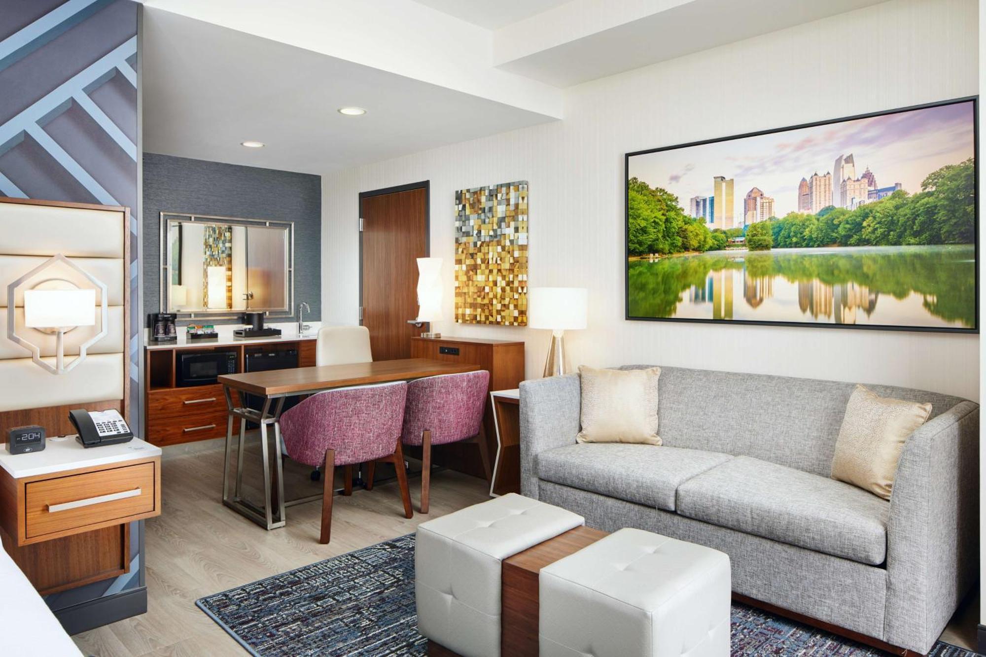 Embassy Suites By Hilton Atlanta Airport North Hapeville Exteriör bild