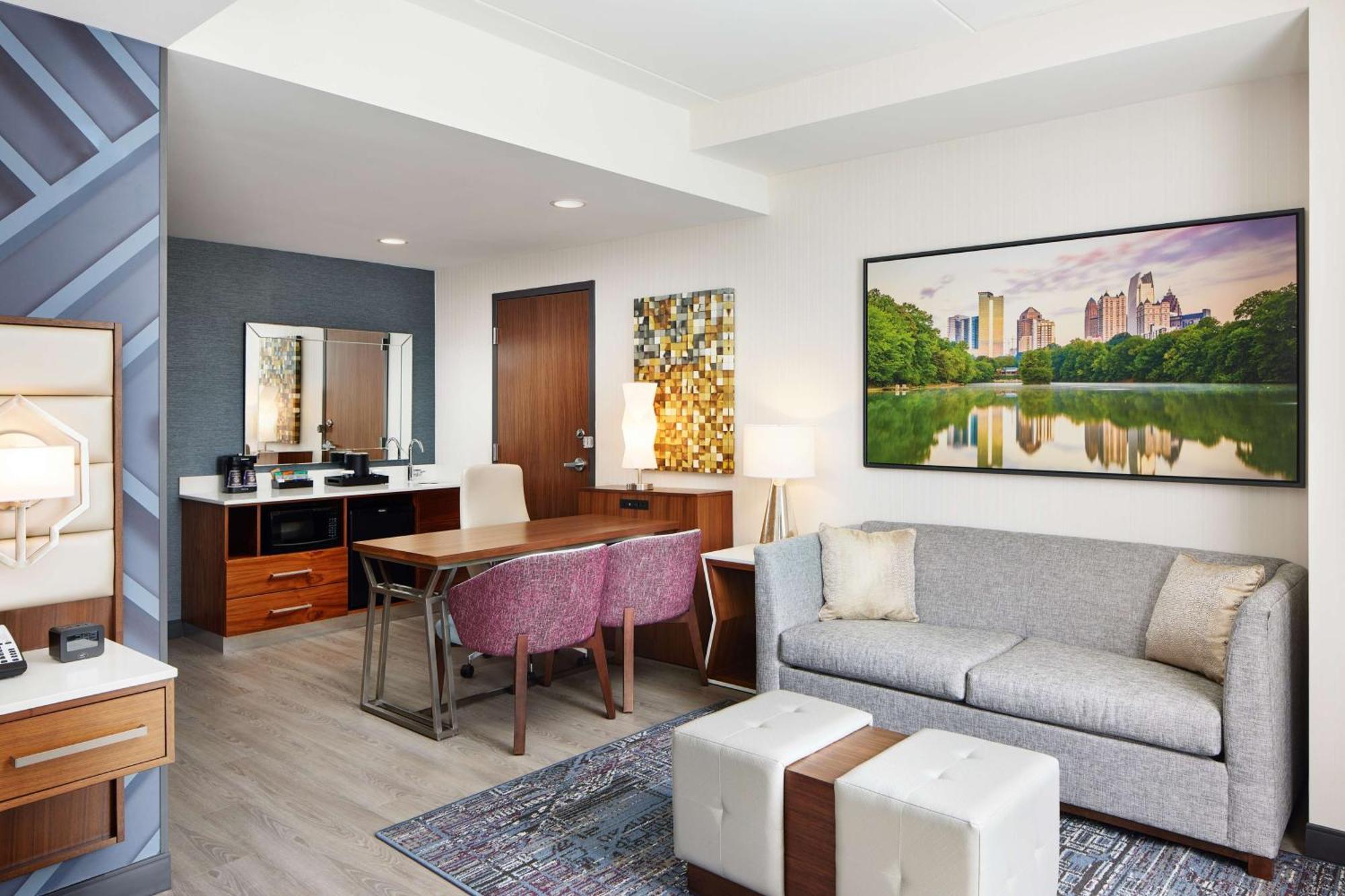 Embassy Suites By Hilton Atlanta Airport North Hapeville Exteriör bild